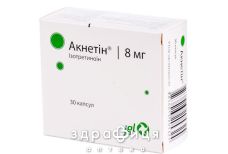Акнетин капс 8мг №30 для лечения зуда