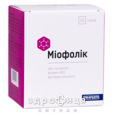 Мiофолiк 2г саше №30 тонізуючий препарат