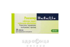 РОКСИПЕР таблетки П/О 20МГ/8МГ/2,5МГ №30 для снижения холестерина