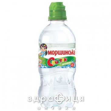 Минеральная вода Моршинская спортик п/э 0,33л