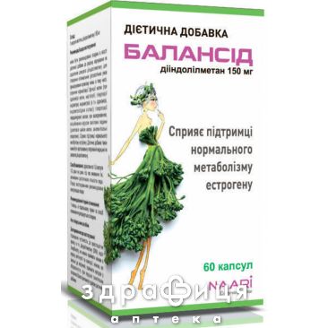 Балансiд капс 150мг №60 таблетки від мастопатії