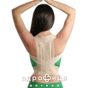 Коректор постави 2011 з ребрами жорсткостi еластичний l (90-103) Корсет, бандаж для спини