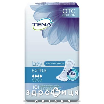 Прокладки урологiчнi tena lady extra №10