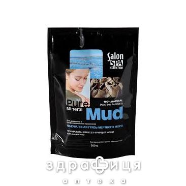 Salon spa collection грязь натуральна мертвого моря 200г