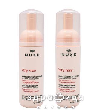 Nuxe вері роуз мус д/очищ 150мл №2 vn052502