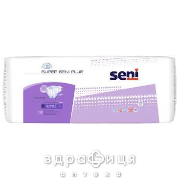 Подгузники super SENI (Сени) plus extra large №30