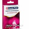 Пластырь family plast бакт на неткан основ 25х72мм №1 бактерицидные