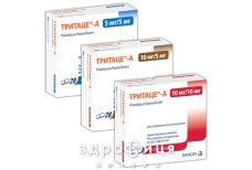 Тритаце-а капс 10мг/5мг №28 (7х4) - таблетки від підвищеного тиску (гіпертонії)