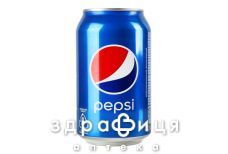 Напій Pepsi cola сильногаз ж/б 0,33л