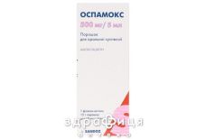 Оспамокс порошок для суспензії для перорального застосування 500мг/5мл 60мл антибіотики