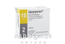 ЦЕРУКАЛ Д/IН 10МГ/2МЛ 2МЛ №10