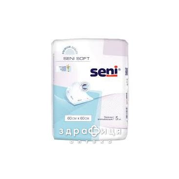 Пеленки SENI (Сени) soft super 60смх60см №5