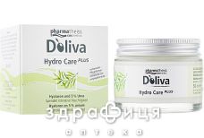 Doliva hydro care plus крем зволож з гiалур к-тою 50мл Doliva hydro care plus крем зволож з гiалур к-тою 50мл