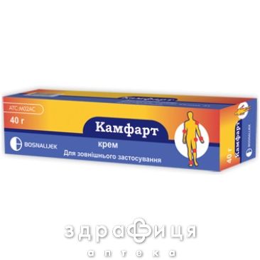 Камфарт крем д/наруж прим 40г хондропротекторы
