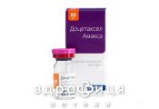 Доцетаксел конц д/р-ну д/iнф 20мг/мл 4мл №1 Протипухлинний препарати