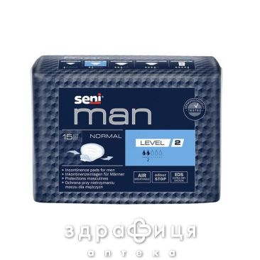 Прокладки seni man normal level 2  №15