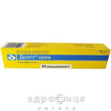 Долгiт крем туба 50г хондропротектори