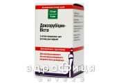 Доксорубіцін-віста конц д/р-ну д/інф 2мг/мл 5мл (10мг/5мл) №1 Протипухлинний препарати