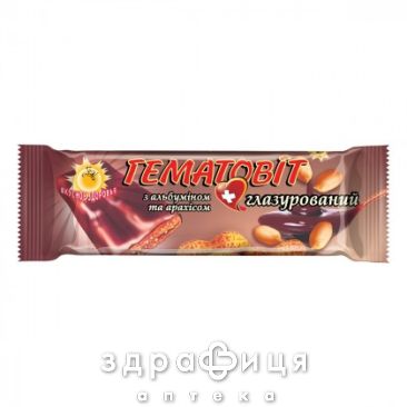 Гематовит с альбум/орехами в шокол глаз 40г