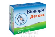 Біонорм детокс таб дисперг 1,5г №18 таблетки від проносу (діареї) ліки
