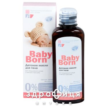 Эльфа baby born масло д/тела детское 200мл