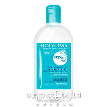 Bioderma abcderm н2о вода мiцеляр 500мл 028808x
