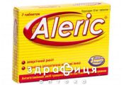 Алерiк таб 10мг №7 ліки від алергії