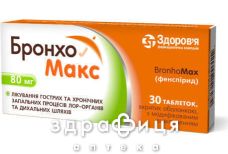 Бронхомакс таблетки в/о 80мг №30
