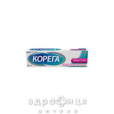 Корега крем фіксуюч д/зубн протезів комфорт 40мл+конт д/зберіг протез