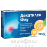 ДЕКАТИЛЕН ФЛУ ЛЕДЕНЦЫ 8,75МГ №24 лекарство от горла