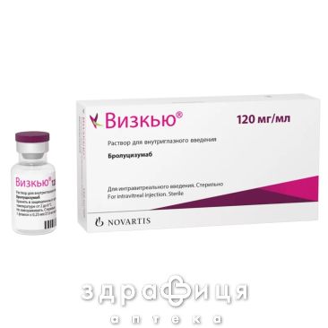 Визкью р-р д/ин 120мг/мл 0,23мл №1 капли для глаз