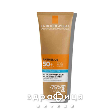 La roche posay антеліос лосьйон ультра стійк зволож сонцезах д/облич/тіла spf50+ 250мл