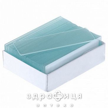 Cтекло предметное со шлифов краями №50