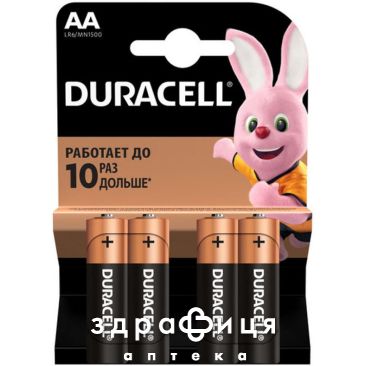 Duracell батарейка аа (lr06) mn 1500 №4