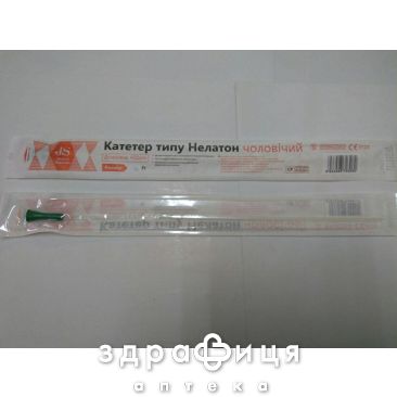 Катетер типу нелатон чоловiчий розмiр 14