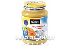 Hame (Хам) пюре яблоко/абрикос с творогом с 6 мес 190г 1215331