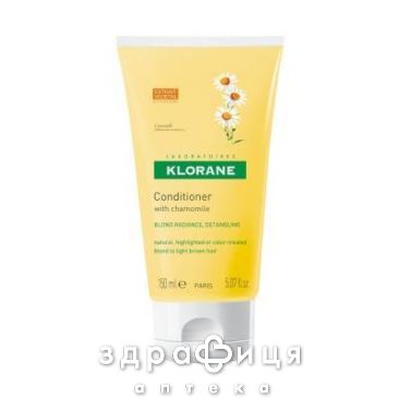 Klorane 80036 крем-кондицiонер д/посилення блиску з екст ромашки 150мл