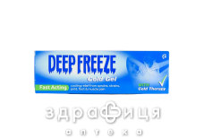 Дип фрiз гель туба 100 г охолоджуючий