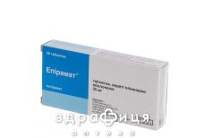 Эпирамат таб п/о 25мг №28 таблетки от эпилепсии