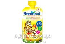 Hame (Хам) пюре яблоко/персик/банан пауч 120г