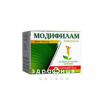 Модифилан-ламинарин таблетки 0,5г №30