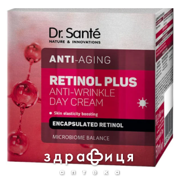 Dr.Sante Retinol Plus дневной крем против морщин 50мл