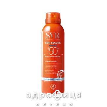 SVR (СВР) сан секюр солнцезащ спрей spf50 200мл 1029516