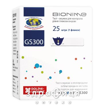 Тест-полоски Rightest gs 300 №25
