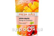 Fresh juice рiдке мило манго та карамбола дой-пак 460мл
