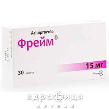 Фрейм таблетки 15мг №30 заспокійливі таблетки