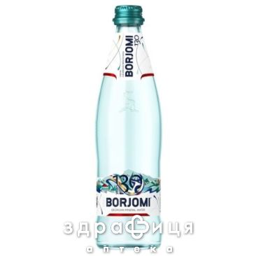 Минеральная вода Боржоми п/э сильногаз 0,5л