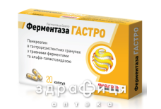 ДД ФЕРМЕНТАЗА ГАСТРО КАПС №20