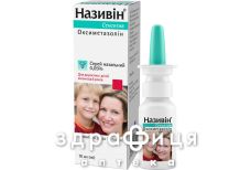 НАЗИВIН СЕНСИТИВ СПРЕЙ НАЗАЛ 0,05% 10МЛ УАХ