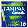 Тампоны tampax super duo compak №16 тампони